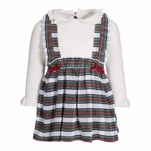 Infant 2-Piece Plaid Dress (3-6 mo) *NWT*